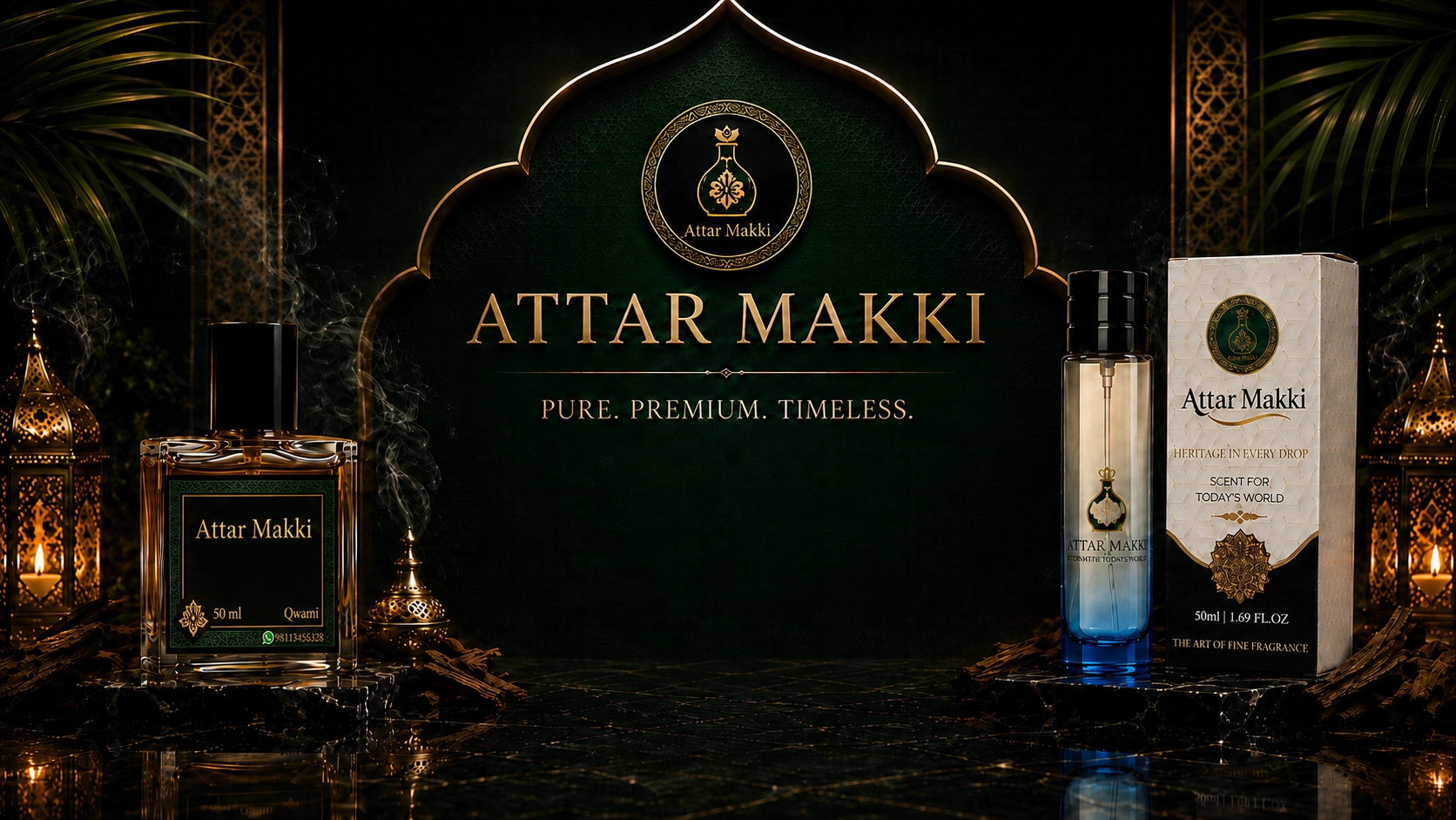 Attar Makki β Pure Premium Timeless | Handcrafted Perfumes & Attar, Karachi Pakistan
